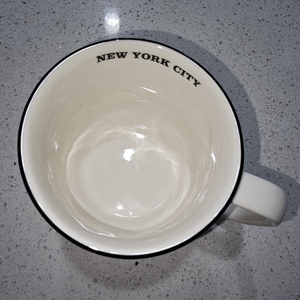 Starbucks 2010 New York City 3D Relief Skyline Mug 16oz Taxi - Picture 6 of 10